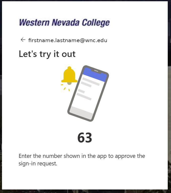 The number appears on your computer…